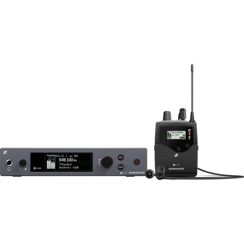 סט משדר מקלט in-ear מוניטור אלחוטי מקצועי Sennheiser EW IEM G4