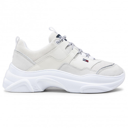 Γυναικεία Sneakers Λευκά Tommy Jeans EN0EN01436-YBR | centraleshop.gr