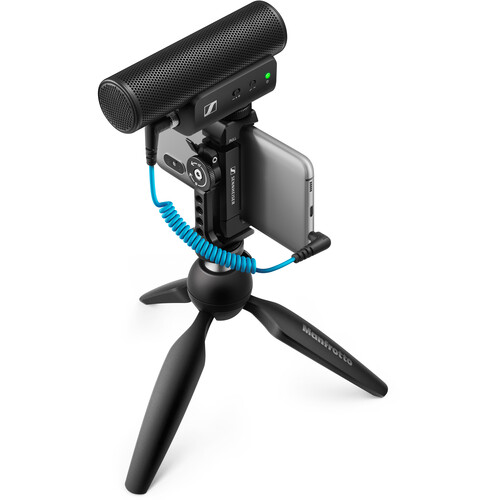 מיקרופון כיווני וחצובה למצלמות Sennheiser MKE 400