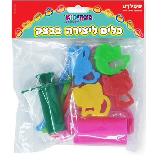 סט כלים לבצק, 10 יח'