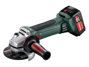משחזת זווית נטענת "5 (125 מ"מ) + 2 סוללות METABO W 18 LTX 125 Quick 18V 4Ah
