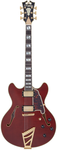 גיטרה רבע נפח D'Angelico EXCEL DC VIOLA