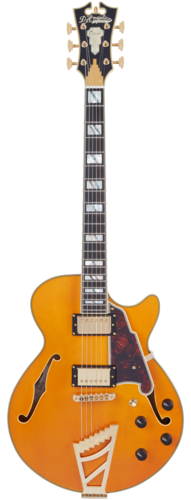 גיטרה רבע נפח D'Angelico EXCEL SS stop-bar tailpiece VINTAGE NATURAL