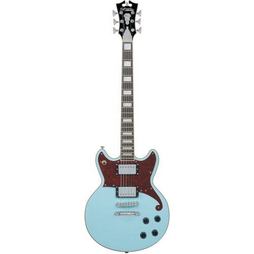 גיטרה חשמלית + נרתיק D'Angelico Premier BRIGHTON SKY BLUE