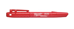 טוש אדום Milwaukee