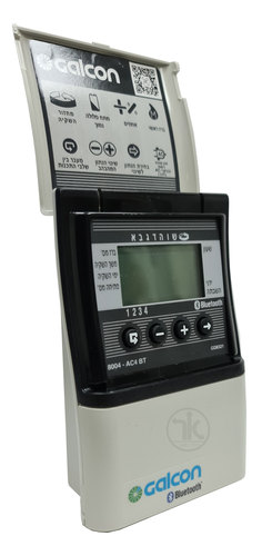 מחשב השקיה גלקון AC4 BT מארז עם 3 ברזים 3/4