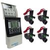 מחשב השקיה גלקון AC4 BT מארז עם 4 ברזים 3/4"