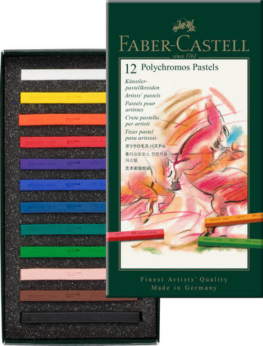 סט גיר 12 יח ploychromos faber castel
