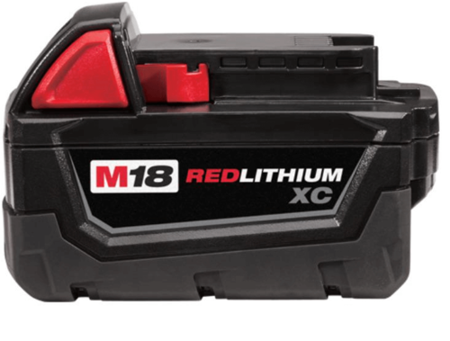 סוללה לתיום 8AH 18V milwaukee