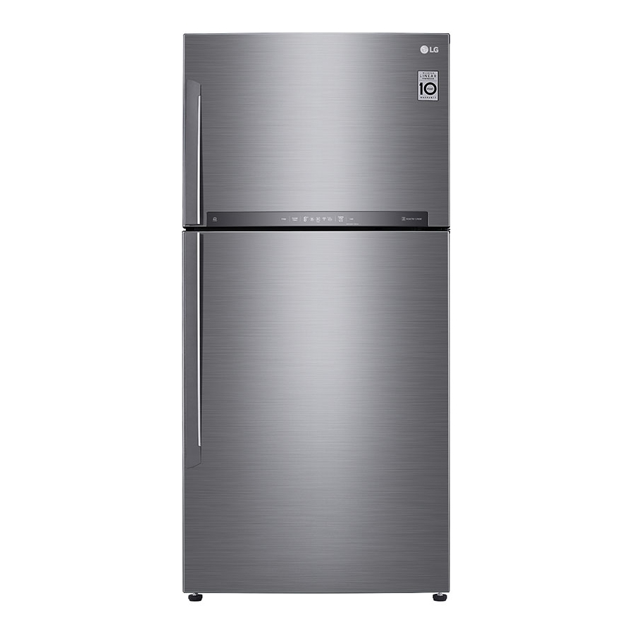 מקרר מקפיא עליון LG מדגם GRM6981S נירוסטה