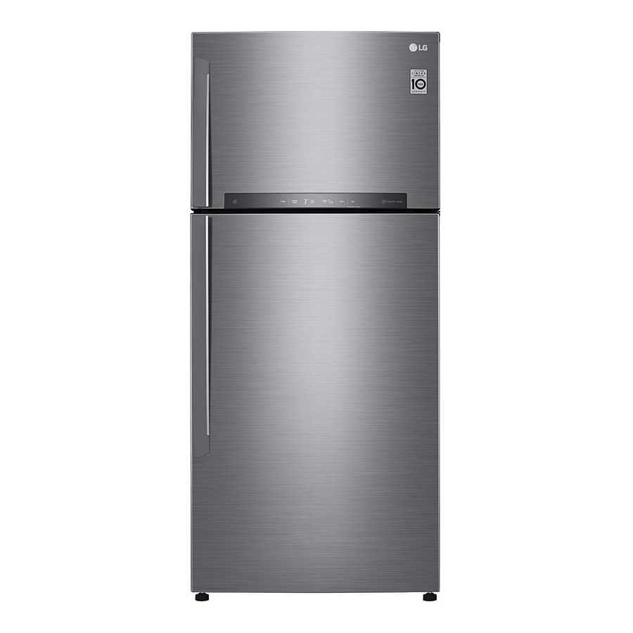מקרר מקפיא עליון נירוסטה 515 ליטר LG GRM6781S