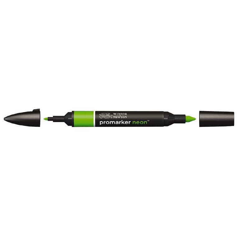 טוש מרקר פנטו Winsor& Newton Pomarker neon glowing