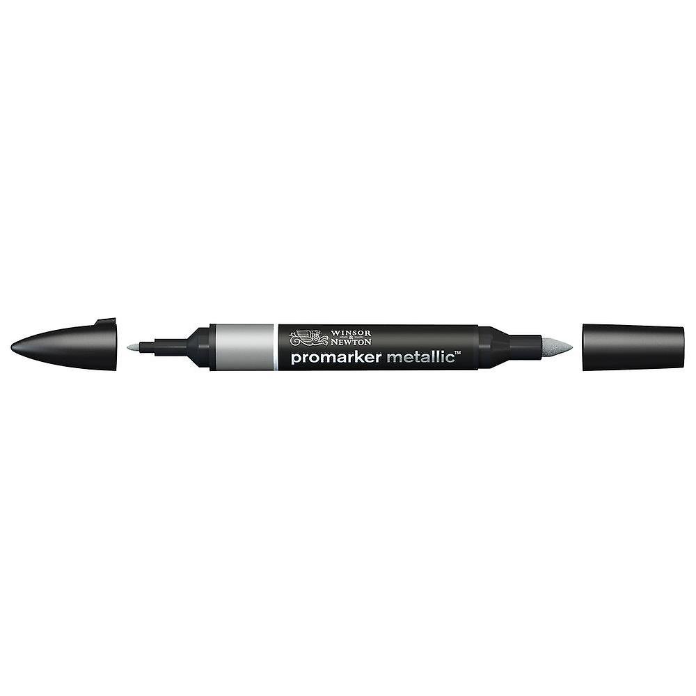 טוש מרקר פנטו Winsor& Newton Pomarker metallic silver