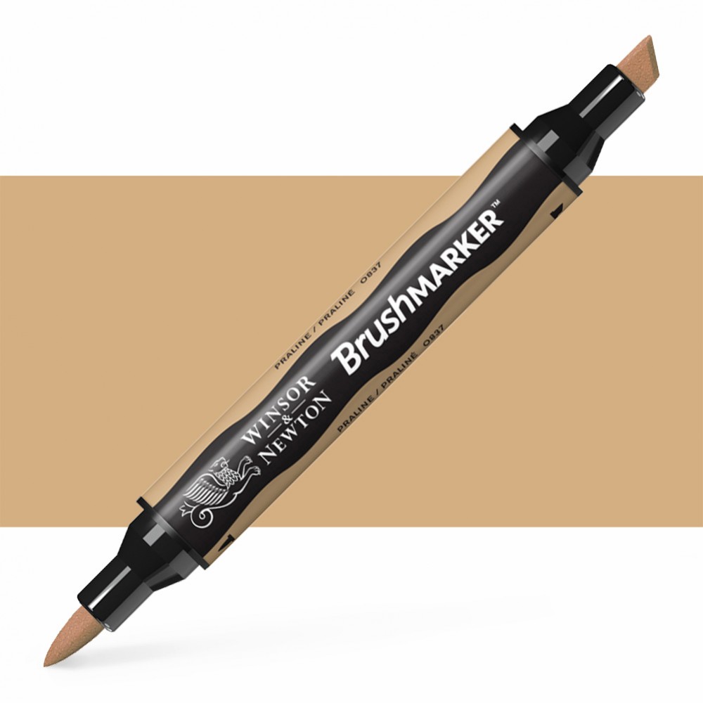 טוש מרקר פנטו Winsor& Newton Pomarker praline O837