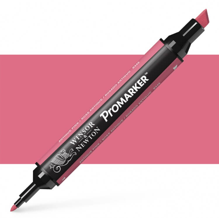טוש מרקר פנטו Winsor& Newton Pomarker Antique Pink R346