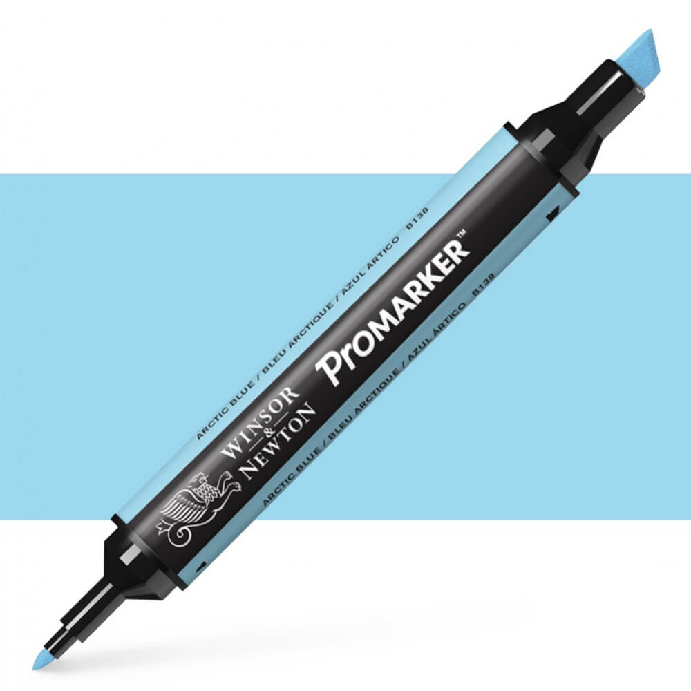 טוש מרקר פנטו Winsor& Newton Pomarker Arctic blue B138