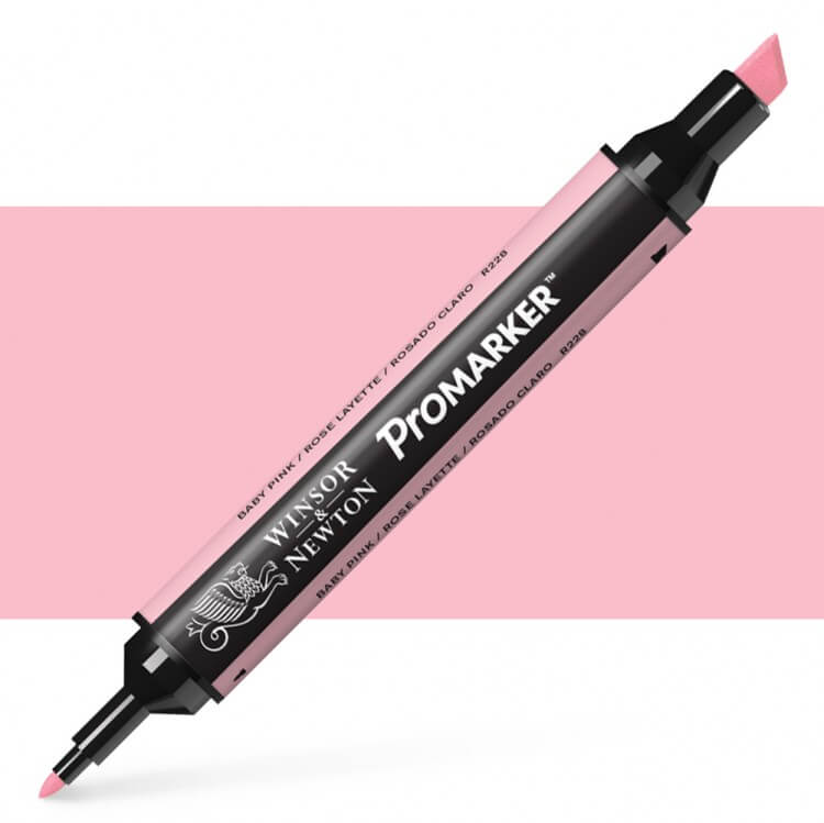 טוש מרקר פנטו Winsor& Newton Pomarker Baby Pink R228