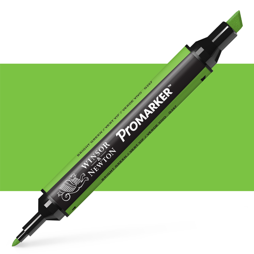 טוש מרקר פנטו Winsor& Newton Pomarker Bright green G267