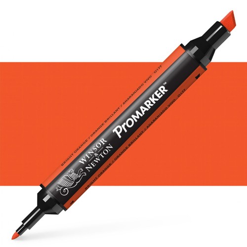 טוש מרקר פנטו Winsor& Newton Pomarker Bright orange O177