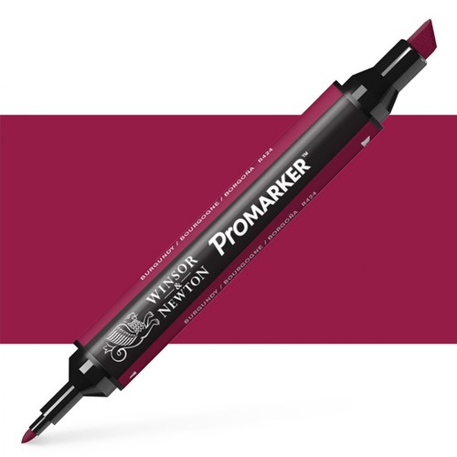 טוש מרקר פנטו Winsor& Newton Pomarker Burgundy R424