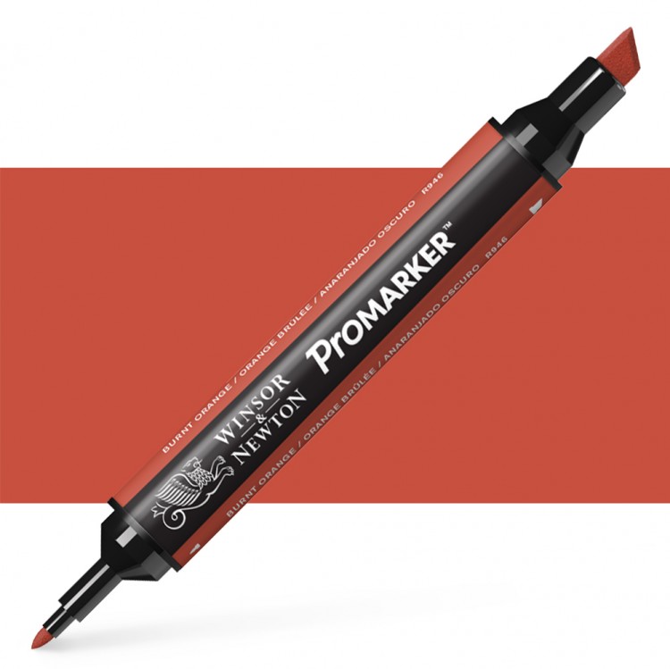 טוש מרקר פנטו Winsor& Newton Pomarker Burnt orange R946