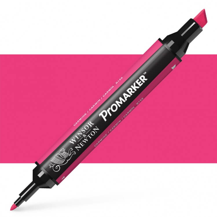 טוש מרקר פנטו Winsor& Newton Pomarker Carmine R156