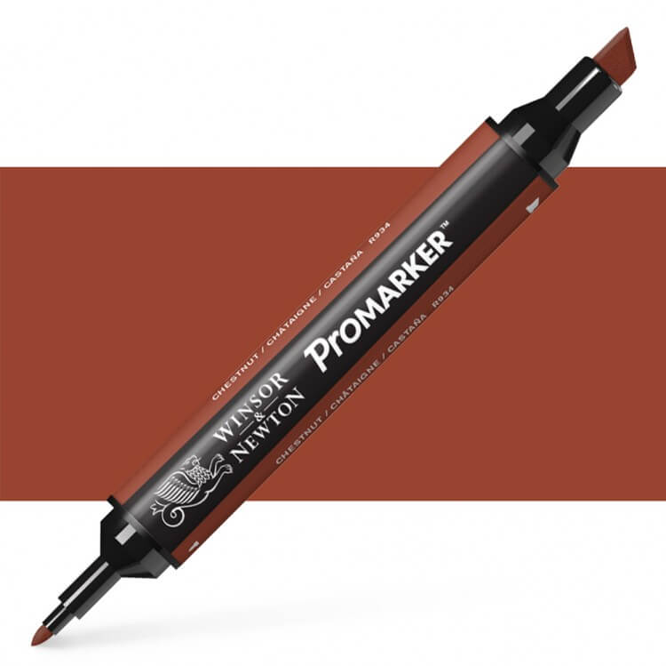 טוש מרקר פנטו Winsor& Newton Pomarker Chestnut R934