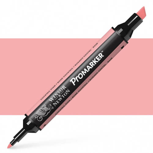 טוש מרקר פנטו Winsor& Newton Pomarker Cocktail Pink R438