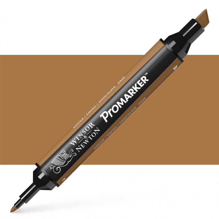 טוש מרקר פנטו Winsor& Newton Pomarker Cocoa O535