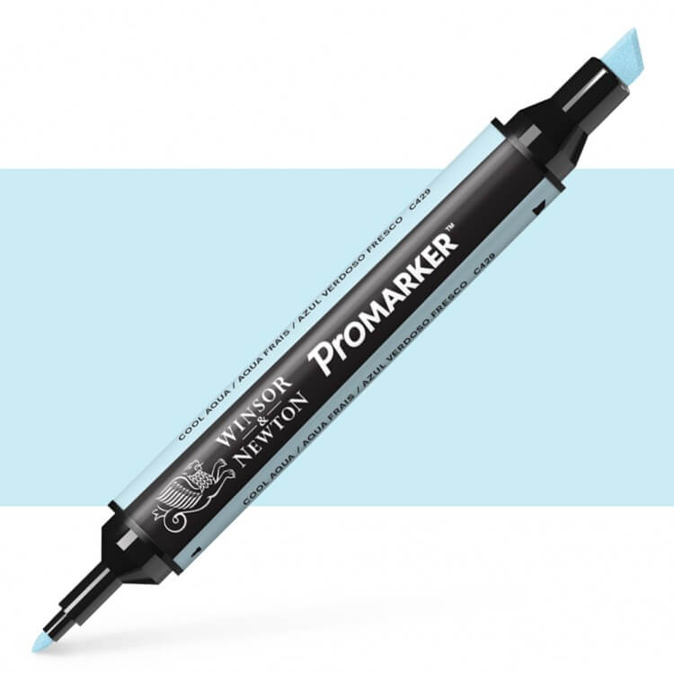 טוש מרקר פנטו Winsor& Newton Pomarker Cool Aqua C429