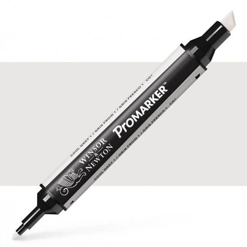 טוש מרקר פנטו Winsor& Newton Pomarker Cool Gray 1 CG1