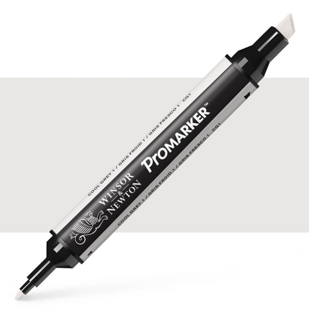 טוש מרקר פנטו Winsor& Newton Pomarker Cool Gray 1 CG1