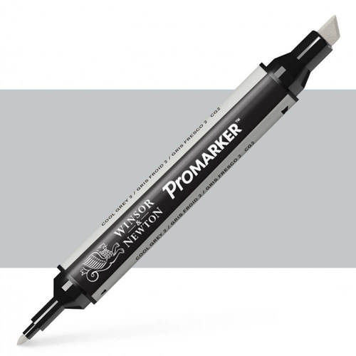 טוש מרקר פנטו Winsor& Newton Pomarker Cool Gray 2 CG2