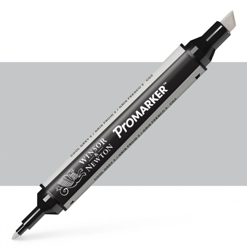טוש מרקר פנטו Winsor& Newton Pomarker Cool Gray 2 CG2