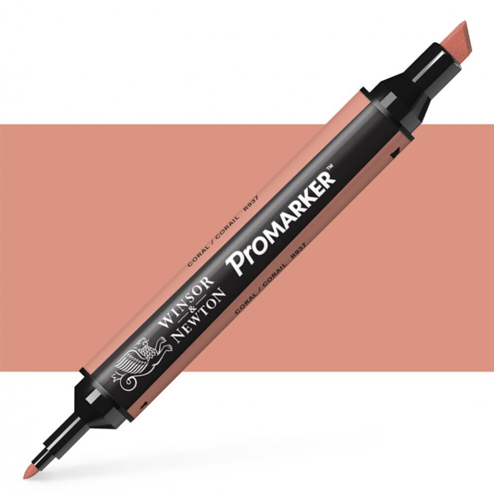 טוש מרקר פנטו Winsor& Newton Pomarker Coral R937
