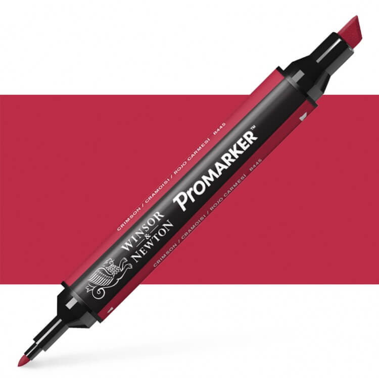 טוש מרקר פנטו Winsor& Newton Pomarker Crimson R445