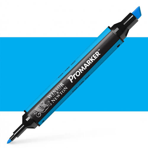 טוש מרקר פנטו Winsor& Newton Pomarker Cyan C847