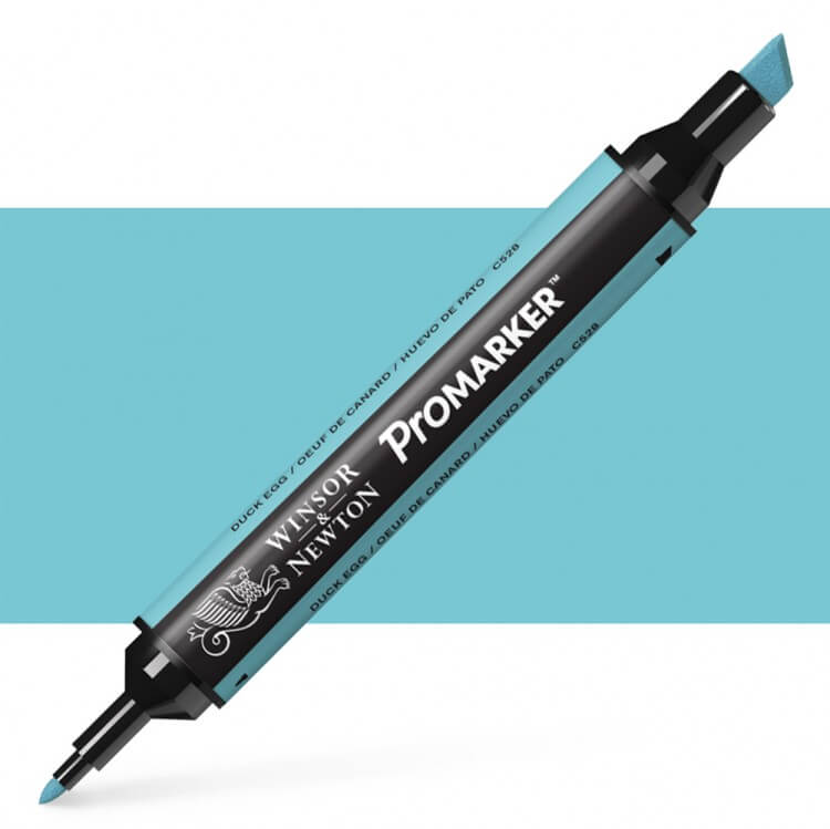 טוש מרקר פנטו Winsor& Newton Pomarker Duck Egg C528