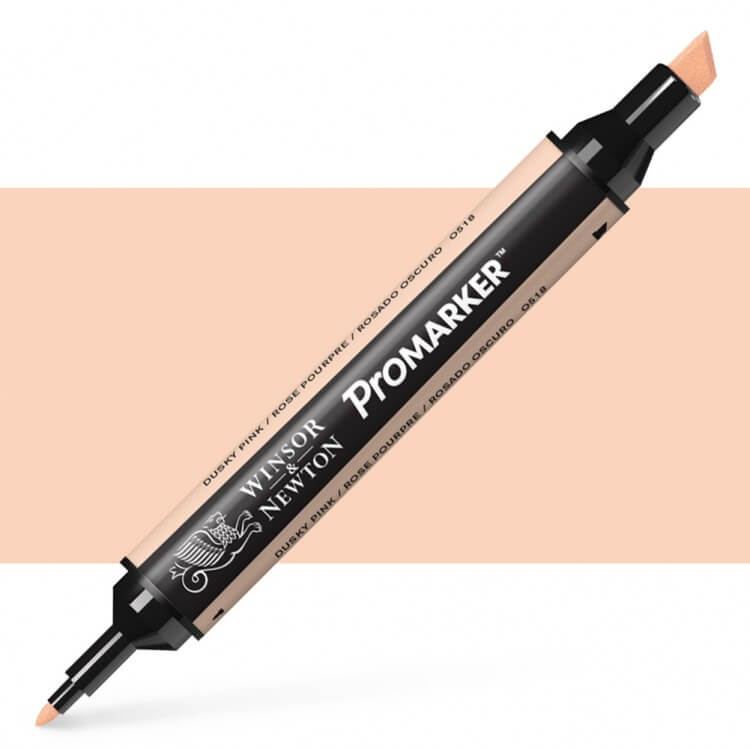 טוש מרקר פנטו Winsor& Newton Pomarker Dusky Pink O518