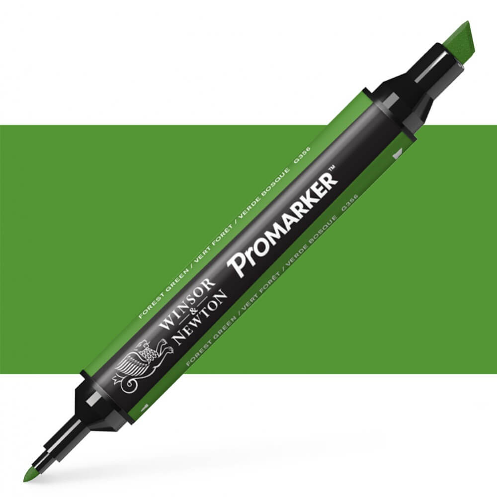 טוש מרקר פנטו Winsor& Newton Pomarker Forest green G356