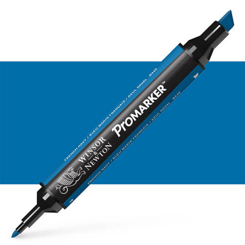 טוש מרקר פנטו Winsor& Newton Pomarker French Navy B445