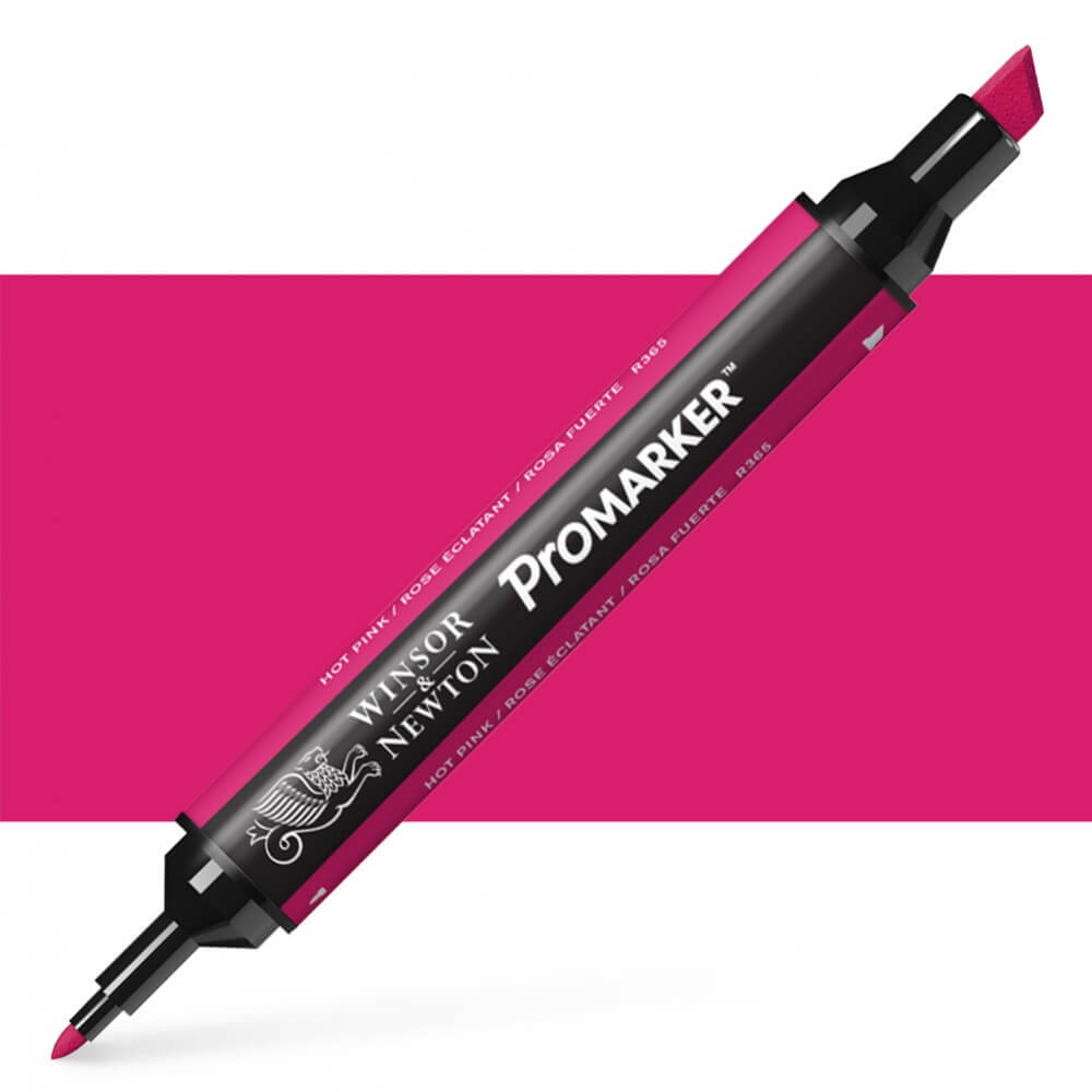 טוש מרקר פנטו Winsor& Newton Pomarker Hot pink R365