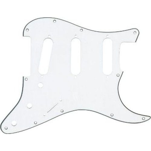 פיק גארד לבן לסטרט DIMARZIO FG2108W WH/BK/WH