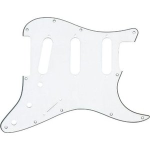 פיק גארד לבן לסטרט DIMARZIO FG2108W WH/BK/WH