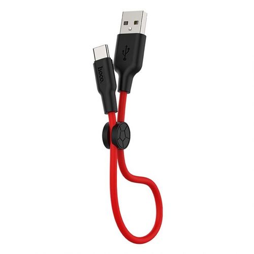 כבל טעינה ודאטה  Hoco USB to Lightning X21 Plus Silicone Data & Charging Cable 