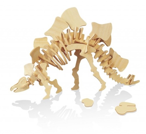 דינוזאור עץ לבניה ללא דבק (מגוון דמויות)