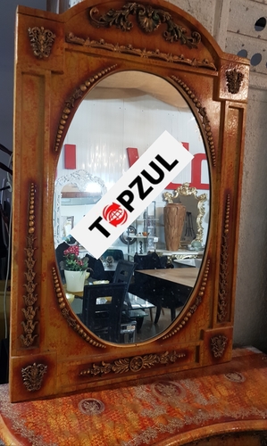קונסולה מעוצבת דגם 11 עם מראה גדולה