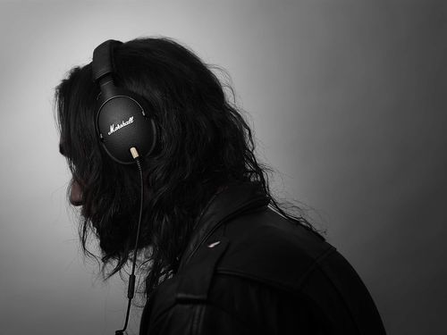 זוית נוספת Marshall Monitor Headphones