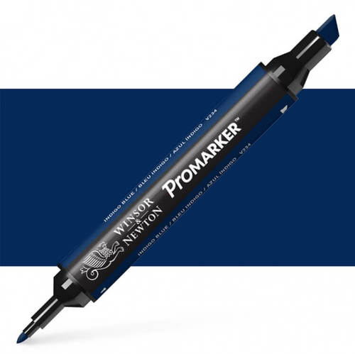 טוש מרקר פנטו Winsor& Newton Pomarker Indigo V234