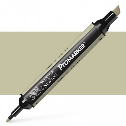 טוש מרקר פנטו Winsor& Newton Pomarker Khaki Y616